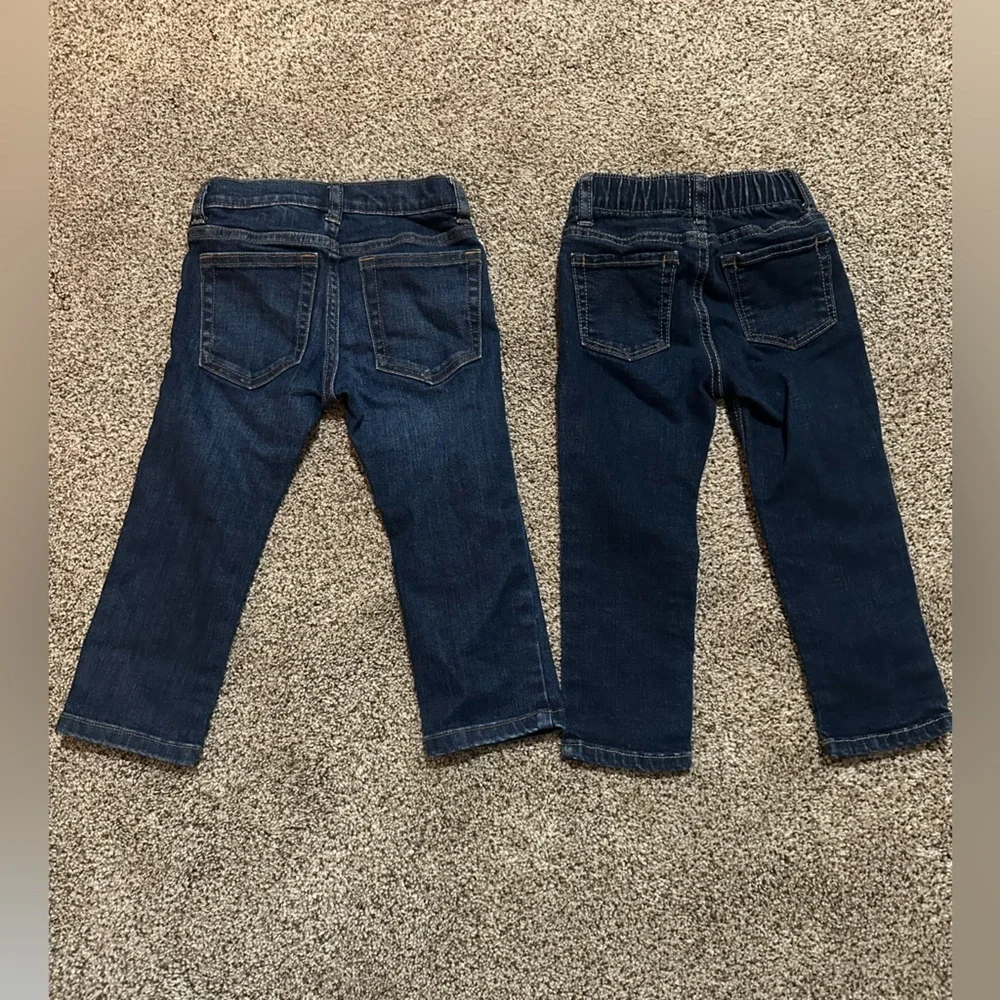 Old Navy Kids Dark Blue Skinny/Slim Jeans